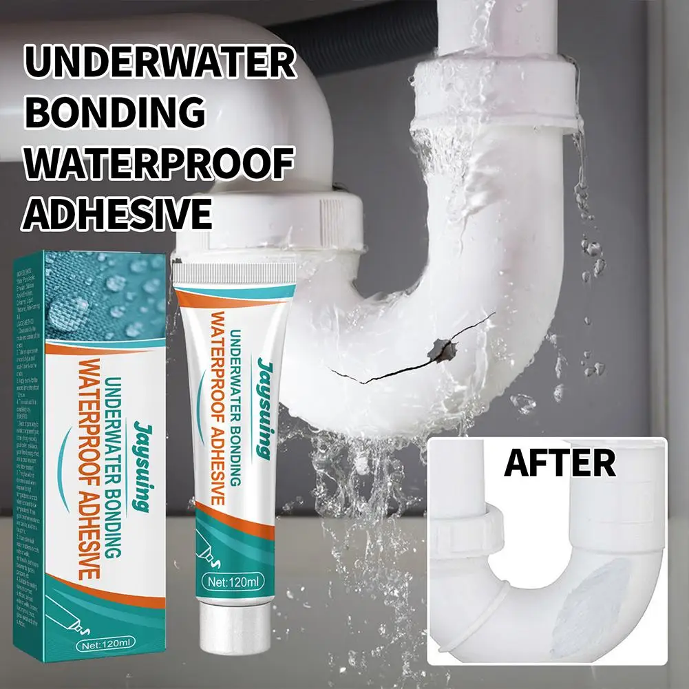 120ml Bathroom Waterproof Glue Agent Insulating Adhesive Sealant Leak Proof Paint Strong Bonding Coating For Home Repair I1j2