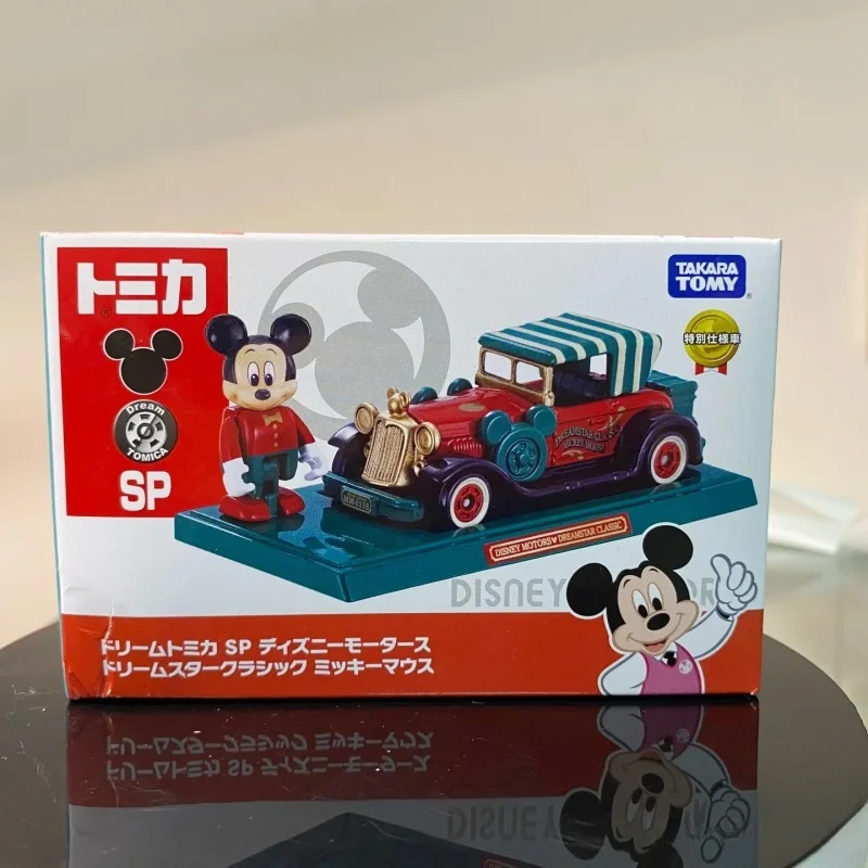 タカラトミーディズニー模擬合金ミニカーモデルおもちゃクラシックミッキードリームスター収集価値のある車両非リモコンモデルカー