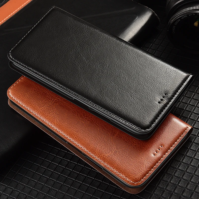 Crazy Horse Genuine Leather Case For ZTE Nubia Play Z30 Z40 Z40S Z50 Ultra Flip Wallet Cover Leather Cases