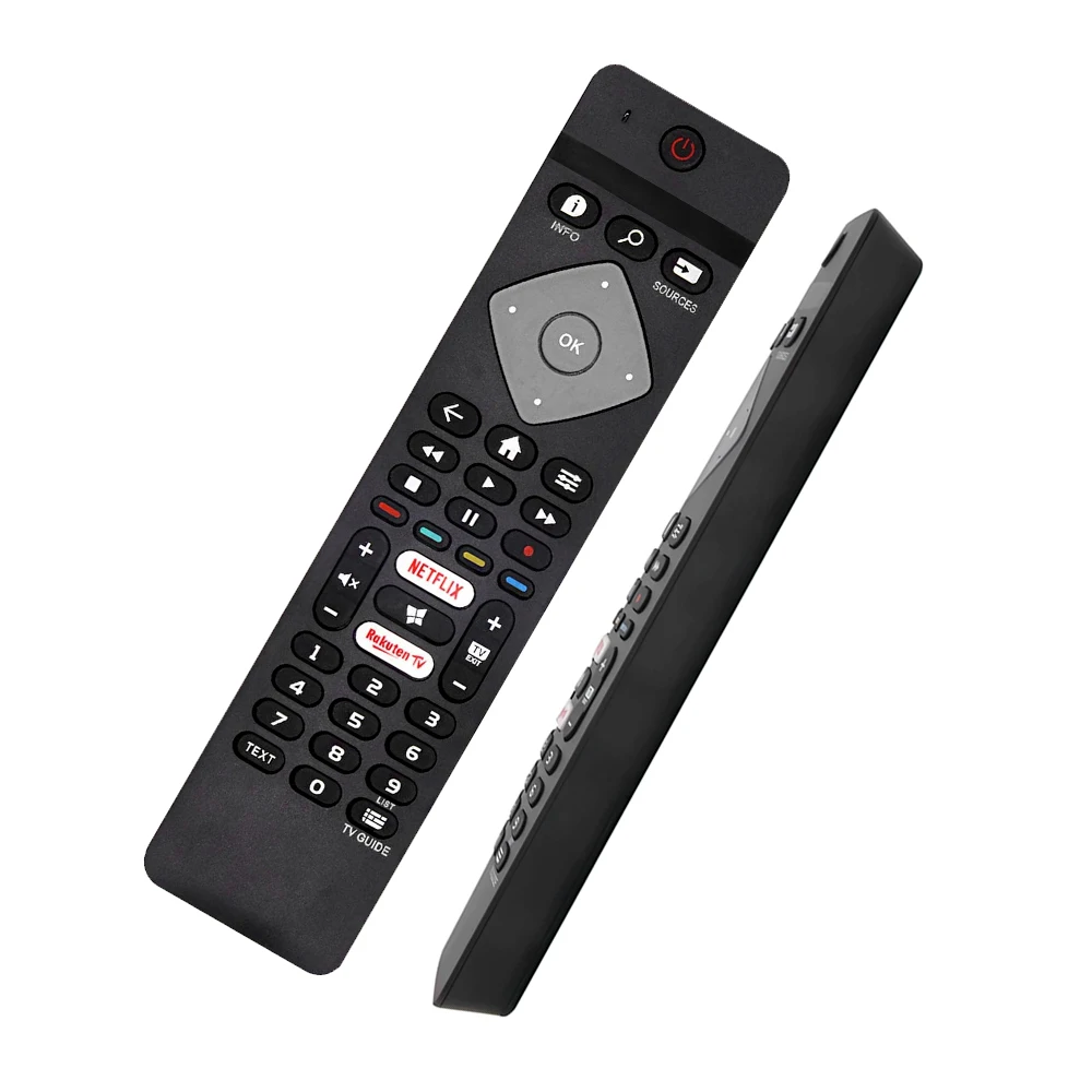 1 szt. Zupełnie nowy pilot do Philips BRC0884301/01 43PUS6704/12 50PUS6704/12 55PUS6704/12 4K UHD Smart TV (bez wzmocnienia)