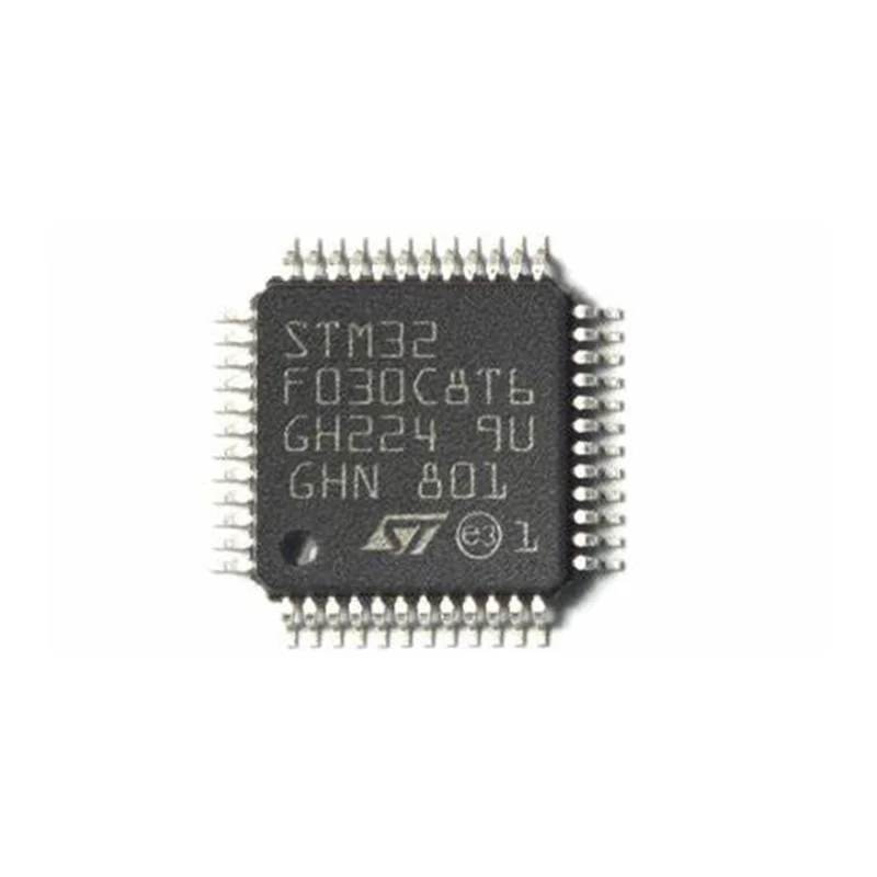 STM32F030C8T6 nuevo chip MCU genuino microcontrolador de 32 bits SMD LQFP48
