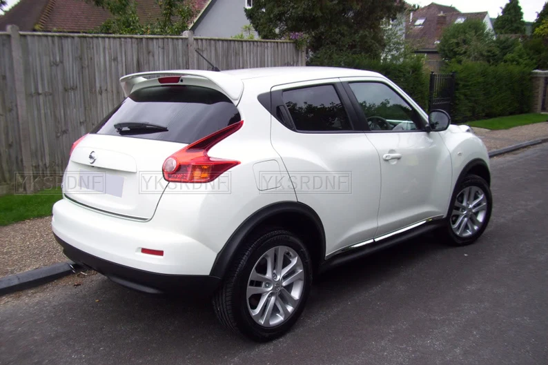 For Nissan Juke Spoiler 2010 2011 2012 2013 2014 2015 High Quality ABS Material Car Rear Wing Primer Color Rear Wing Lip Spoiler