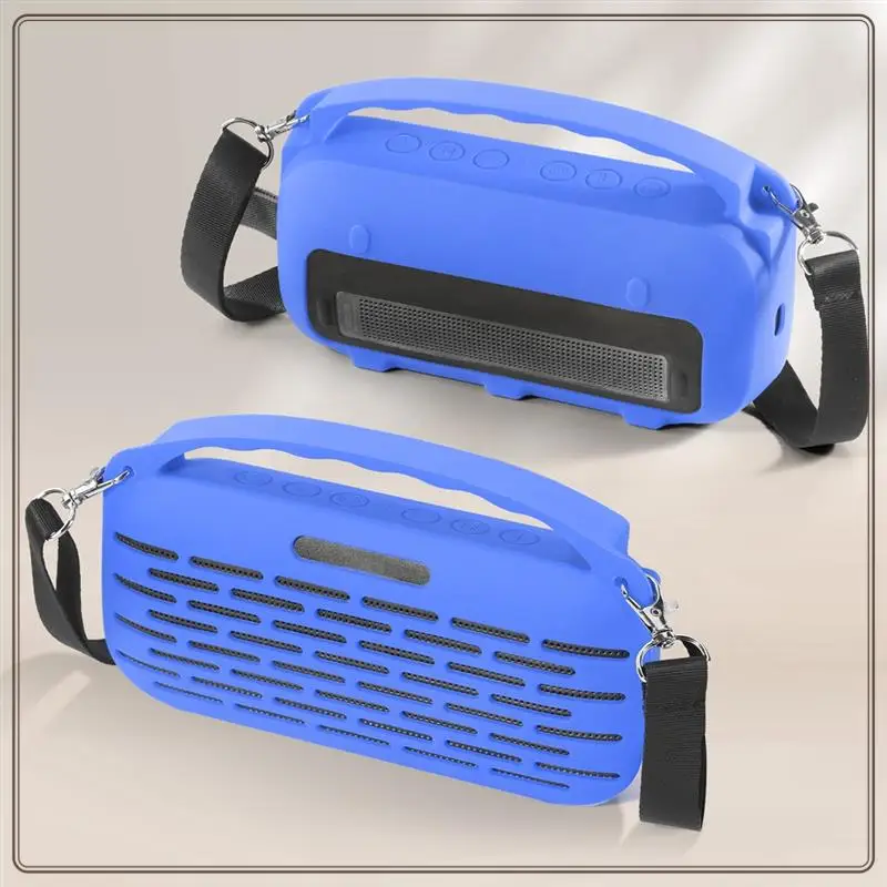 Reliable-Silicon Case For Bose Soundlink Flex 2Nd Gen Bluetooth Speaker Travel Carrying Case Shockproof Anti-Fall Pouch,Silicon