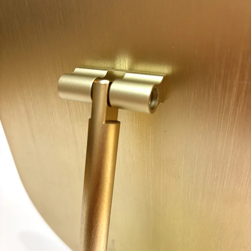 custom.New Design European And American High-end Desktop Makeup Mirror Metal Glass Viewing Jewelry Store