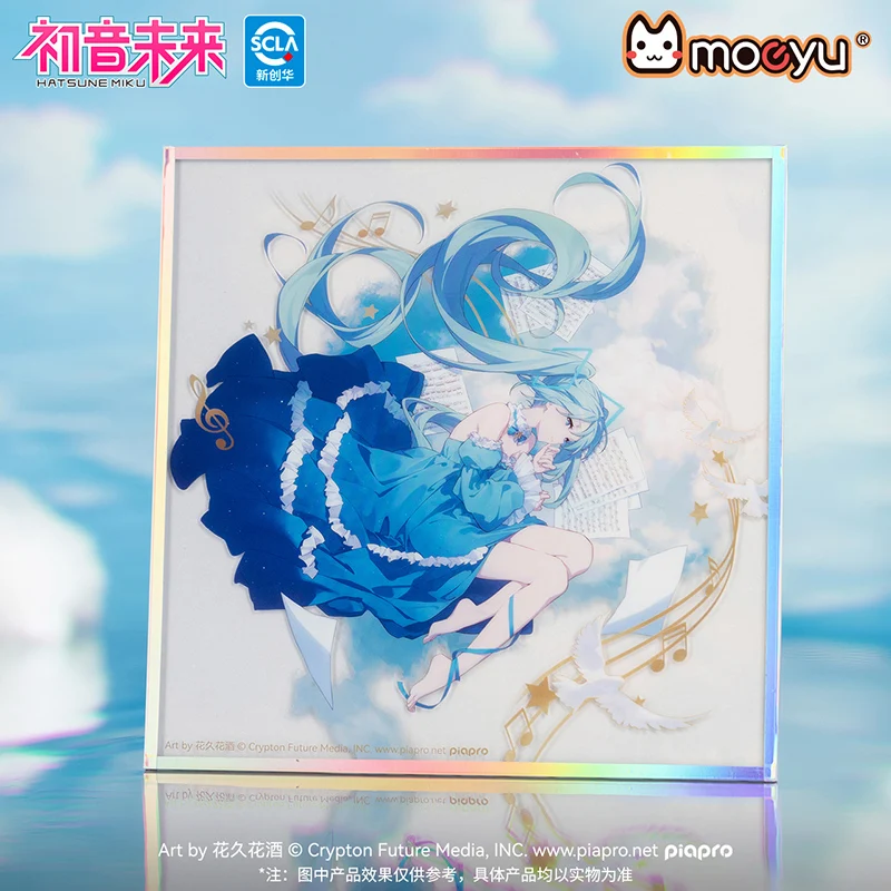 Moeyu Hatsune Miku Color Acrylic Pad Poster Print Painting Board Vocaloid Cosplay Anime Action Figure Collection