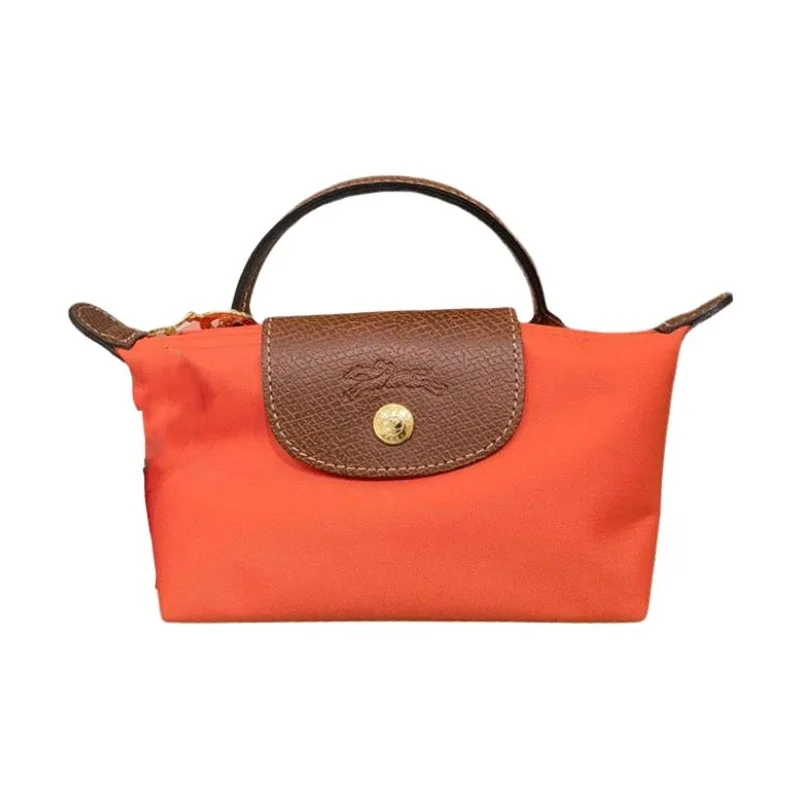 LONGCHAMP Nylon Handbag Women's Orange 34175089P97