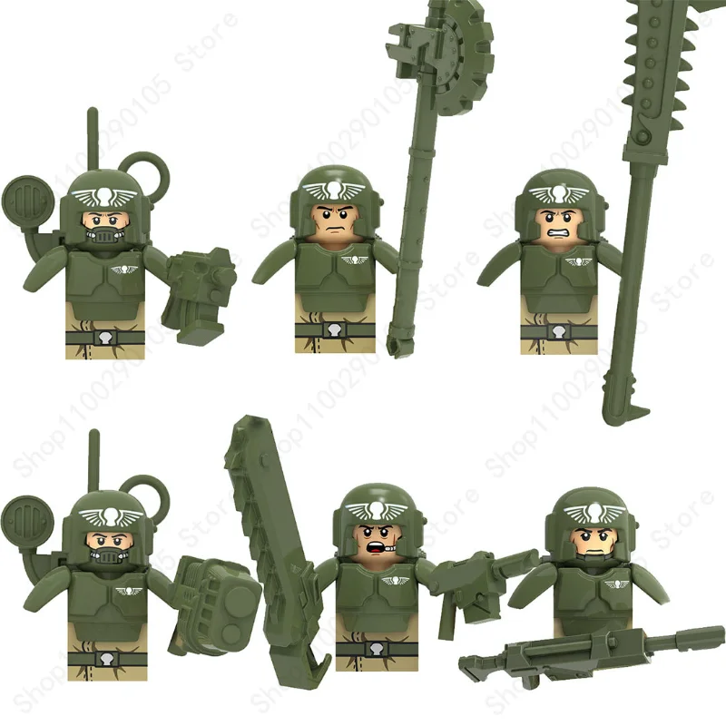 KT1037 Military Soldier Ww2 Japanese Army Soldier Building Blocks Models Puzzle Educational Anime Mini Action Toy Figura Gifts