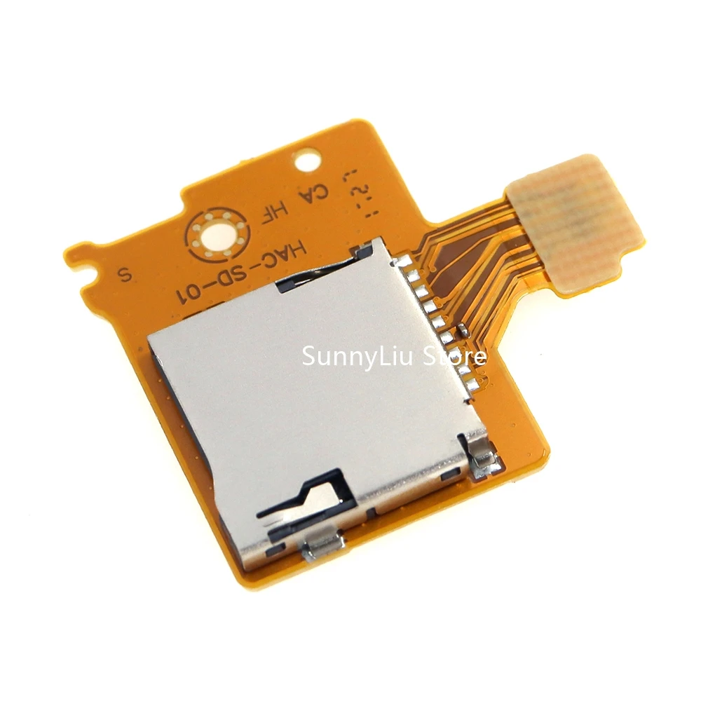 10 ピース/ロット任天堂 NS NX SD TF カードスロット任天堂スイッチコンソール用 SD TF カードソケットボード
