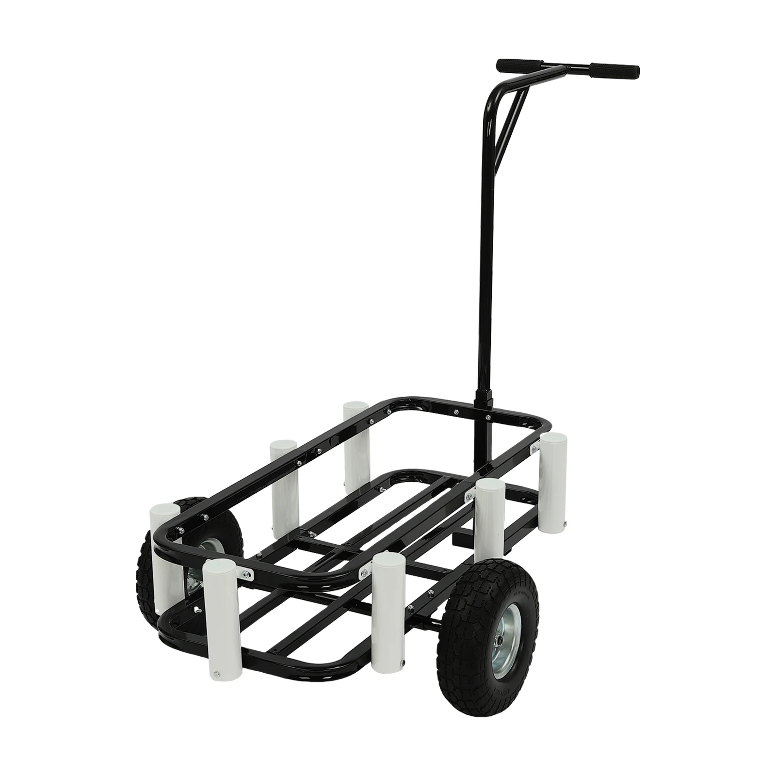 Beach Fishing Cart Outdoor Heavy Duty Fishing Beach Cart Cart with Large Wheels for Fishing