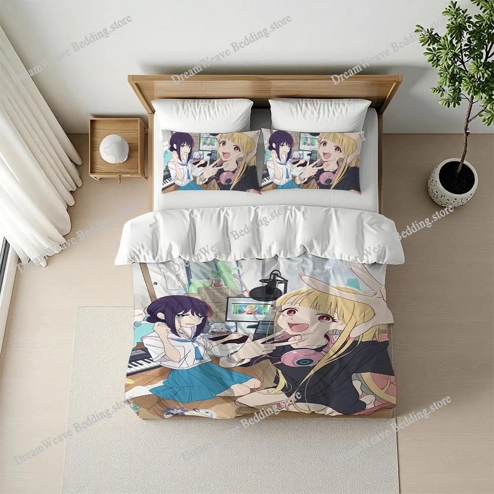 Cosmic Princess Kaguya! Duvet Cover Set Home Style Bedding Soft Laundry Cotton Bed Student Dormitory Gift