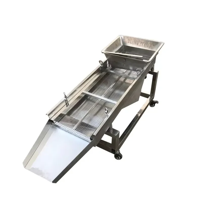 Corn and Soybean Screening Machine Electric Vibrating Screen Screening of Miscellaneous Grains and Cereals