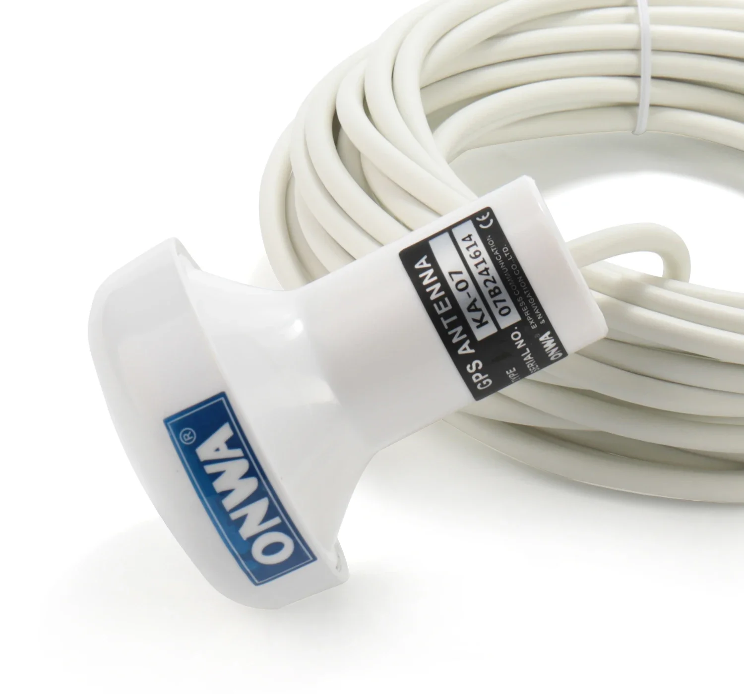 Hot Selling ONWA KA-07 Marine GPS Antenna with 10m Cable and BNC connector supplied as standard