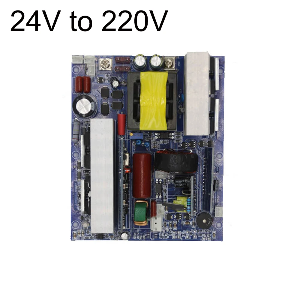 Reines Sinus-Wechselrichter-Motherboard 50Hz 12V/24V Eingang zu 220V Ausgang 500W Wechsel richter modul Überlast-/Kurzschluss schutz