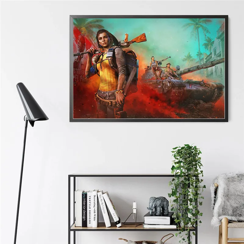 New Dawn Video Game Poster PC PS4 Exclusive Role Playing RPG Game Canvas Painting Poster Art Home Game Room Decor Painting