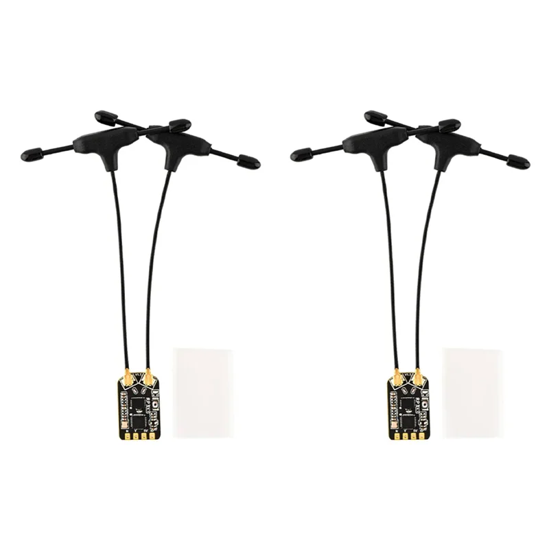 AS95-2X RP3 جهاز استقبال هوائي مزدوج التنوع Expresslrs ELRS 2.4 جيجا هرتز نانو استقبال لطائرة RC FPV حرة Tinywhoop