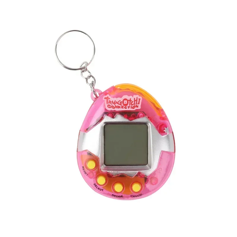 1pc Transparent Electronic Pets 90S Nostalgic 168 Pets in One Virtual Cyber Digital Pet Toys Pixel Funny Play Toys