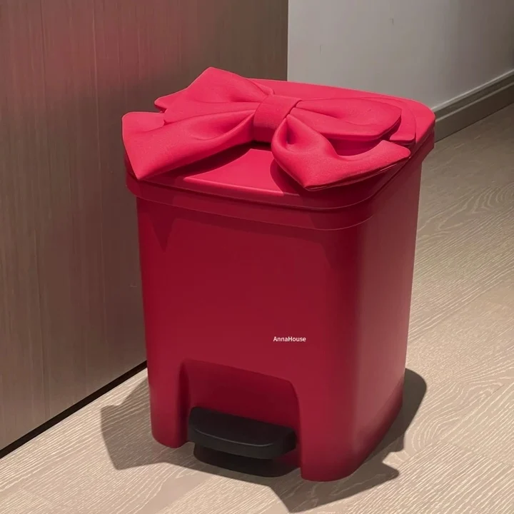 

Ножная педаль с узлом Ele, большая емкость для гостиной, декор для свадебной комнаты, домашний мусорный бак, мусорная бумага B...