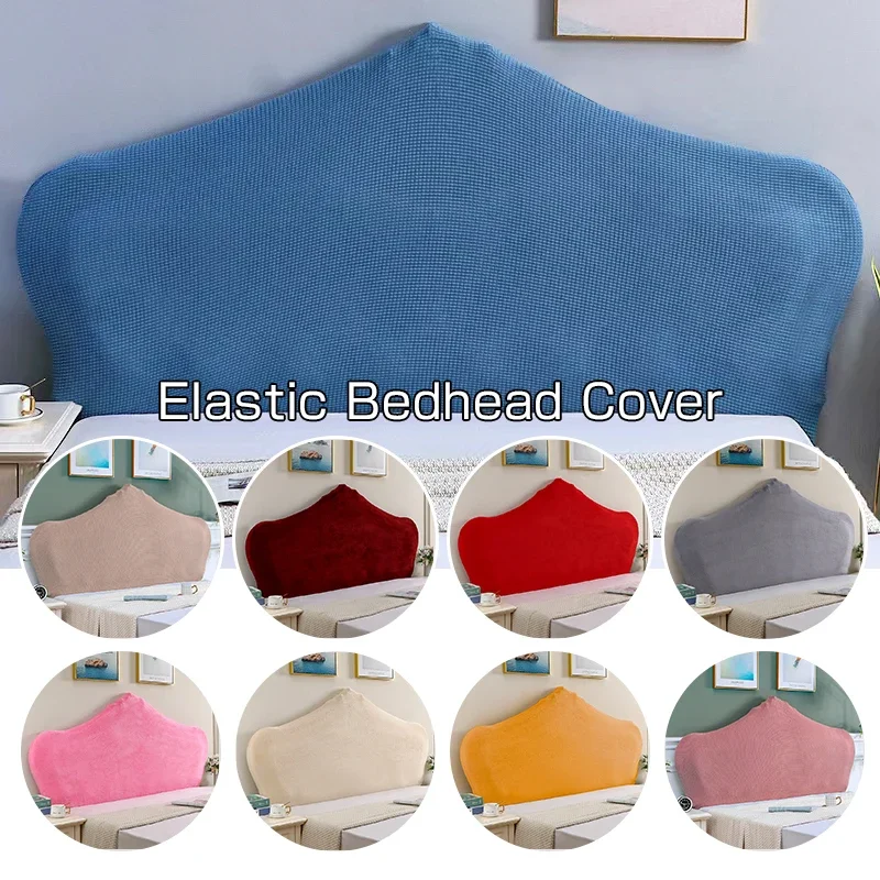 Elastic Shaping and Height Increase Bedhead Cover All-Inclusive Bed Head Cover Bed Head Back Protection Headboard Dust Cover