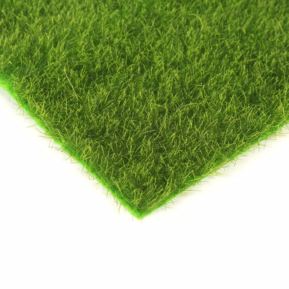 

15X15Cm Artificial Moss Fake Green Lifelike Mini Grasses Indoor Outdoor Home Office Garden Patio Wedding Decor Diy Plastic Fake