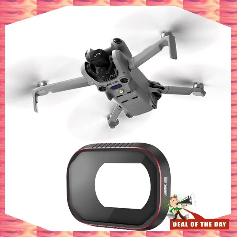 Entrega 24 horas STARTRC 1 PCS Peças Acessórios Para DJI Mini 4Pro Filtro Multi-funcional Portátil Conveniente Proteção UV Fil