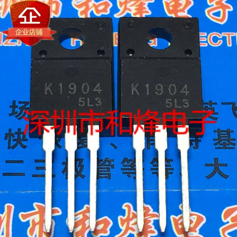 5PCS-10PCS 2SK1904 K1904  TO-220F   Original On Stock Quick shipping