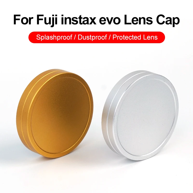 Lens Cap Instax Mini EVO Accessories Portable Camera Cover Etal Dustproof Waterproof for Fujifilm Polaroid Instax EVO Camera view 4