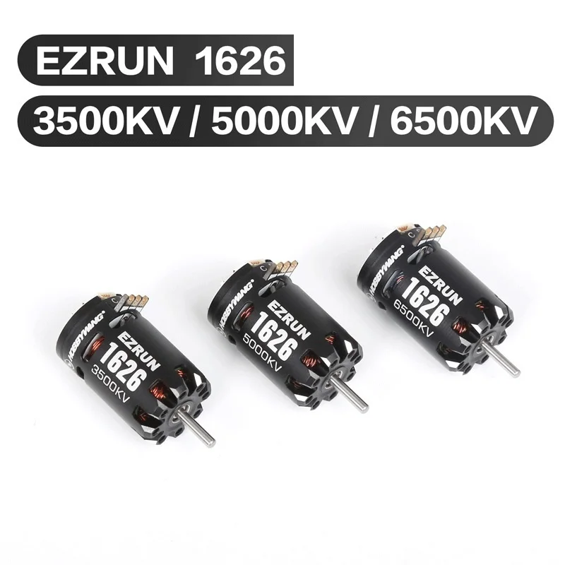 HOBBYWING EZRUN 1626SD 3500KV 5000KV Sensory Brushless Motors 6500KV For 1/28 Remote Control Car Model Racing Accessories