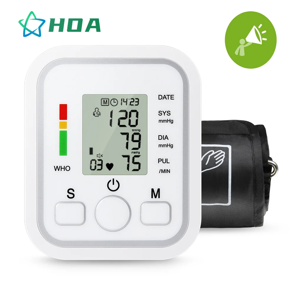 Комплект монитора артериального давления, цифровой сфигмоманометр на плечо, измеритель BP, автоматический тонометр, медицинское устройство для здоровья Комплект монитора артериального давления, цифровой сфигмоманометр на плечо, измеритель BP, автоматический тонометр, медицинское устройство для здоровья