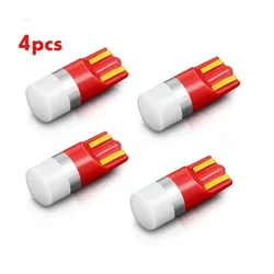 4 Pcs 3030 SMD T10 W5W LED Car dome Light Auto Clearance Reading Lamp Door Bulb Accessories White 12v Drop Shipping Supported