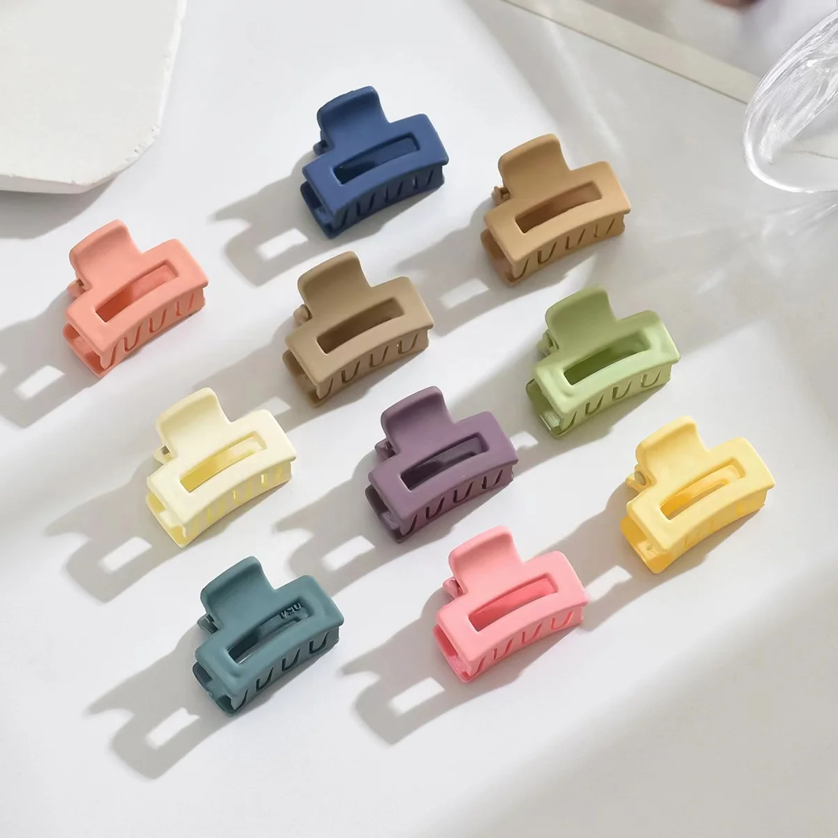 10 a set of color grab clip hair accessories children's small grab clip new suitable for going out