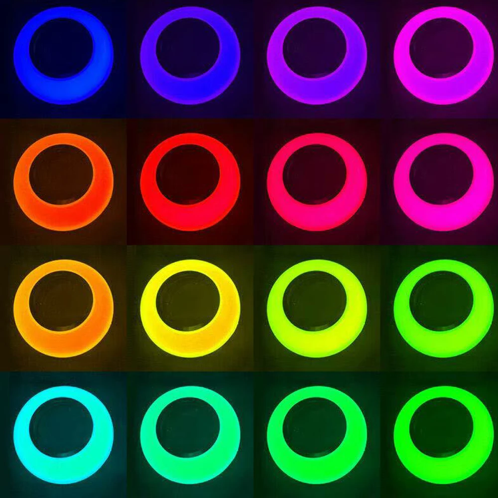 AC85-265V 12W inda LED Ampoule avec Bluetooth Haut-Parleur Musique Télécommande document proxy RVB Lampe pour Chambre ixDIY Décor