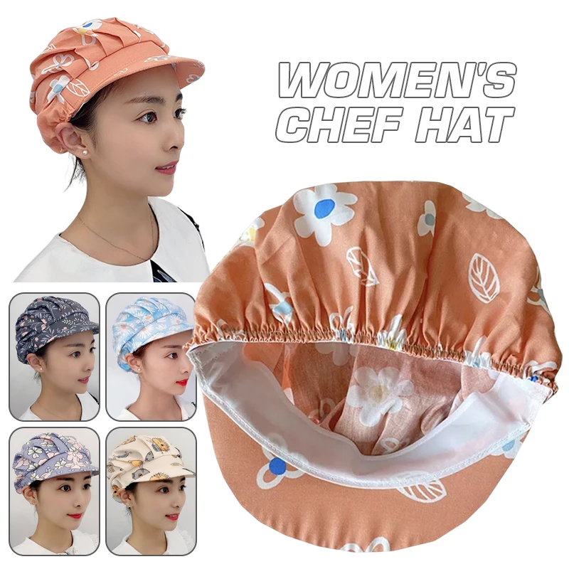 Chapeau de chef élastique unisexe, casquette de cuisine anti-poussière, chapeau de travail respirant, chapeau avec bord, restaurant, hôtel, Chamonix WaClaKitchen, 73 bars