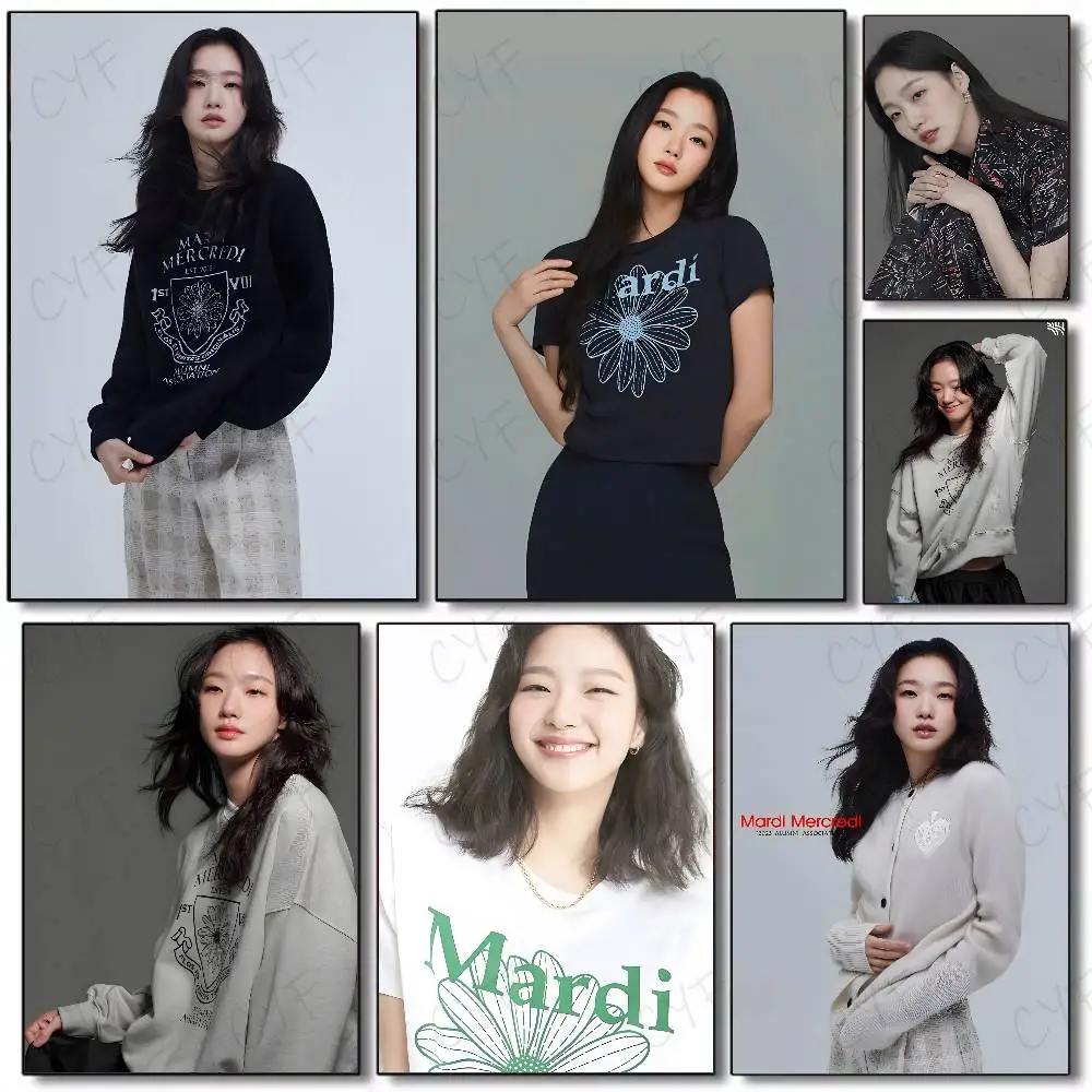 ملصق فني للممثلة Kim Go-Eun مع مطبوعات هدية تزيين غرفة النوم وغرفة المعيشة #1