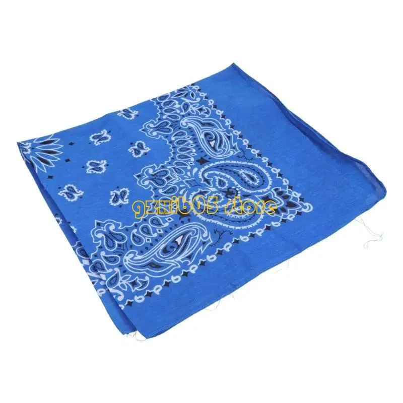

C9GE Мужчины Женщины Neckerchiefs Vintage Square Headparf Western Bandanas Partkercheef для активного отдыха и повседневных