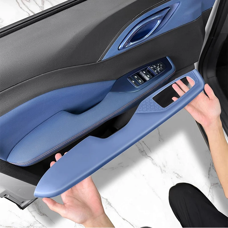 

For BYD Seagull Dolphin Mini Surf Car Door Handle Protective Sticker Door Armrest Lift Panel Protective Cover Interior Decor