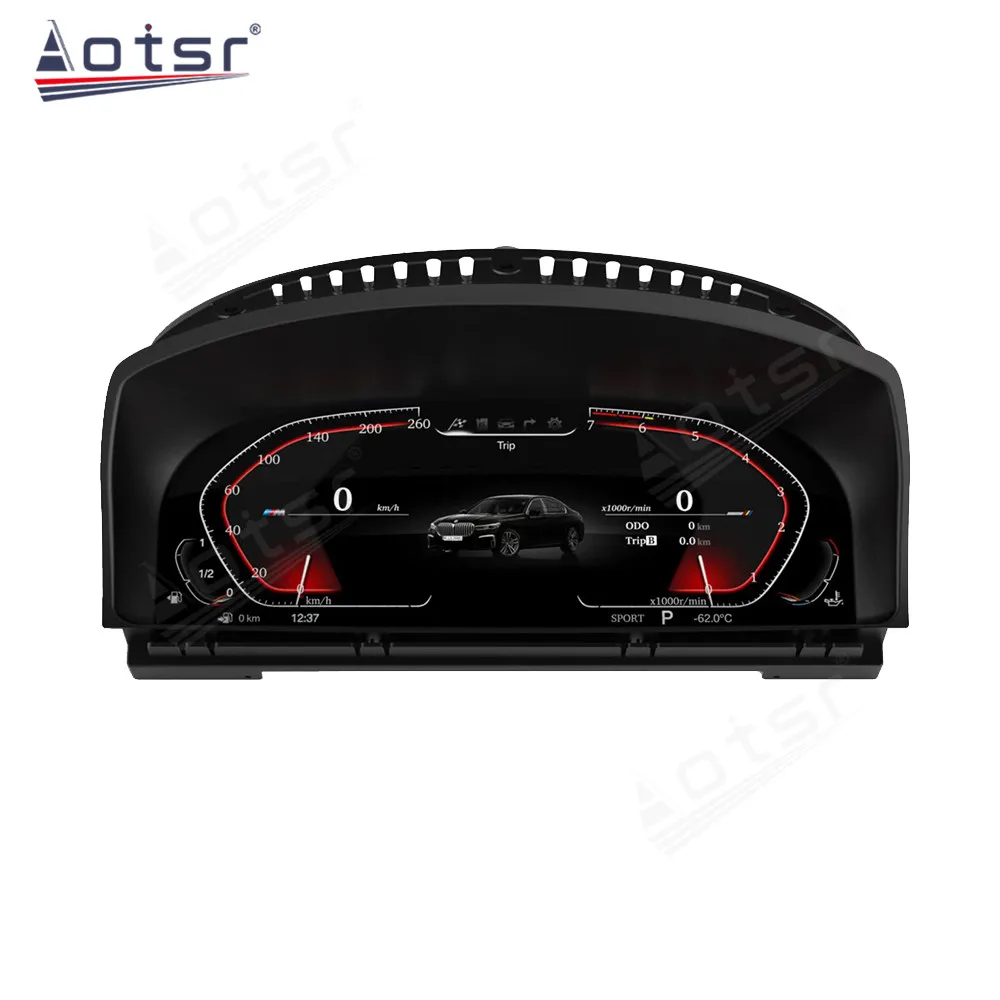 For BMW 7 Series E65 E66 F01 F02 F03 F04 Car LCD Digital Cluster Virtual Cockpit SpeedMeter Dash LCD Screen Instrument Panel