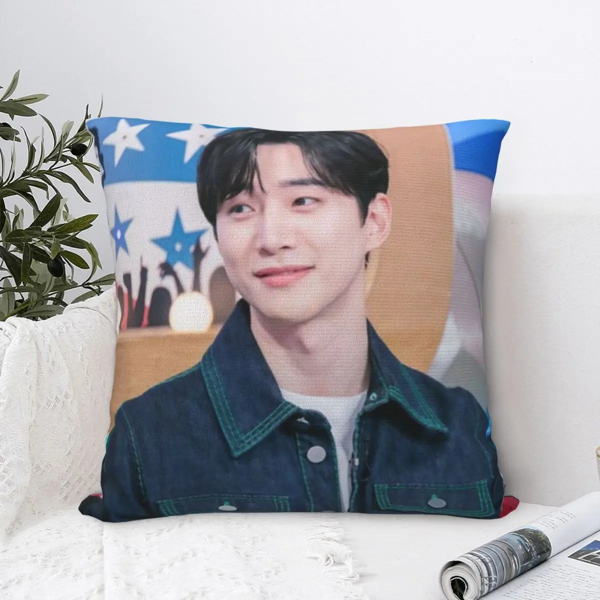 Lee Junho Pillow Cover Idol Cushion Cover Custom DIY Pillow Case Kawaii Pillowcases For Wedding Party Home Decor