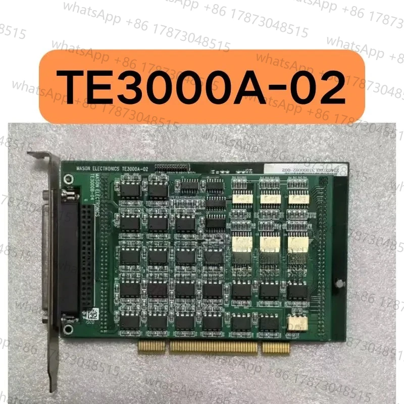 

Second hand TE3000A-02 motion control card tested OK and shipped quickly