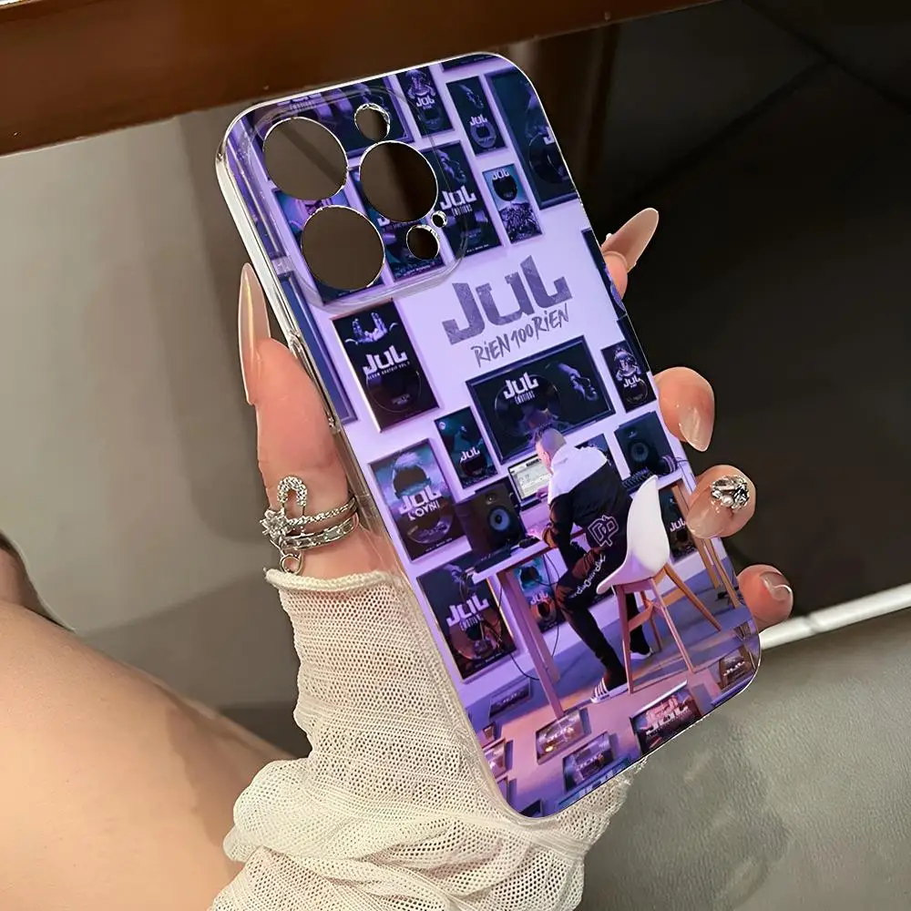 JuL C'est Pas Des Lol Phone Case for iphone 14Pro 15 11 12 14 Pro Max Mini 6 6s 7 8 Plus X XR XS SE2020 Transparent Cover image 3