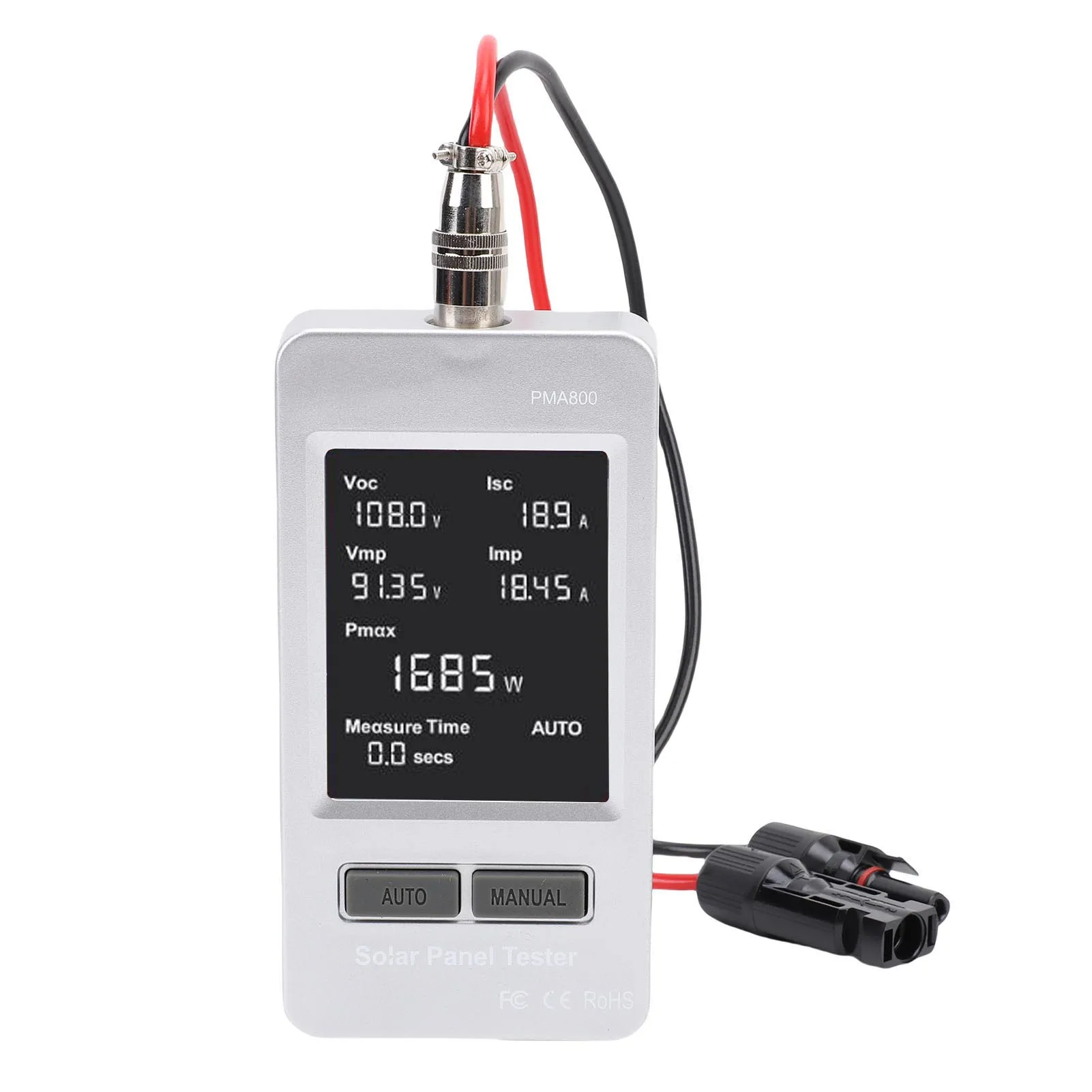 

Photovoltaic Panel Multimeter Solar Panel Tester 5-800W 20-120V 0-35A Auto Manual MPPT Photovoltaic Panel Multimeter