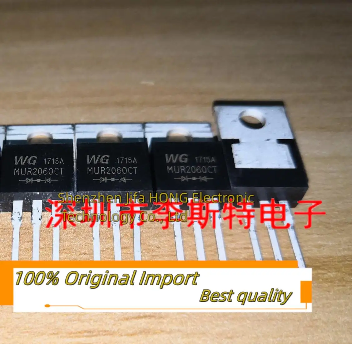 10PCS/Lot MUR2060CT  TO-220 600V 20A MOSFET  Imported Original Best QualityReally Stock Original
