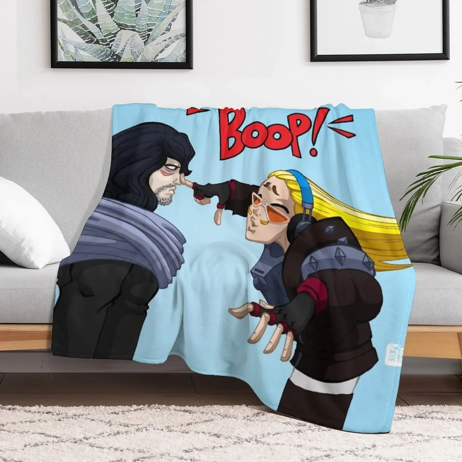 Boop! Throw Blanket for winter For Baby Luxury Brand Comforter Blankets