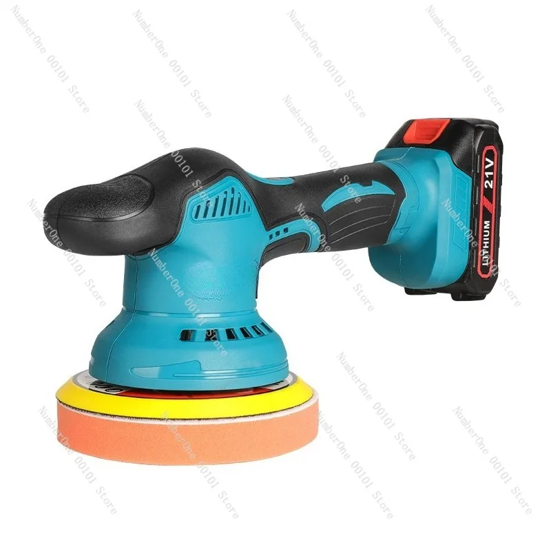 

6-Inch Lithium Battery Polishing Machine, Rechargeable Car Waxing and Glazing Machine, Ideal for Cleaning Scrubbing Car Surfaces