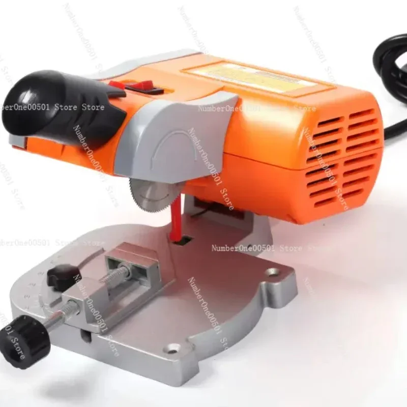 

DIY Tool For Cutting Metal Wood Plastic Band Adjusting Miter Gauge 45 Degree Mini Cutter Bench Cutting Saw Steel Blade