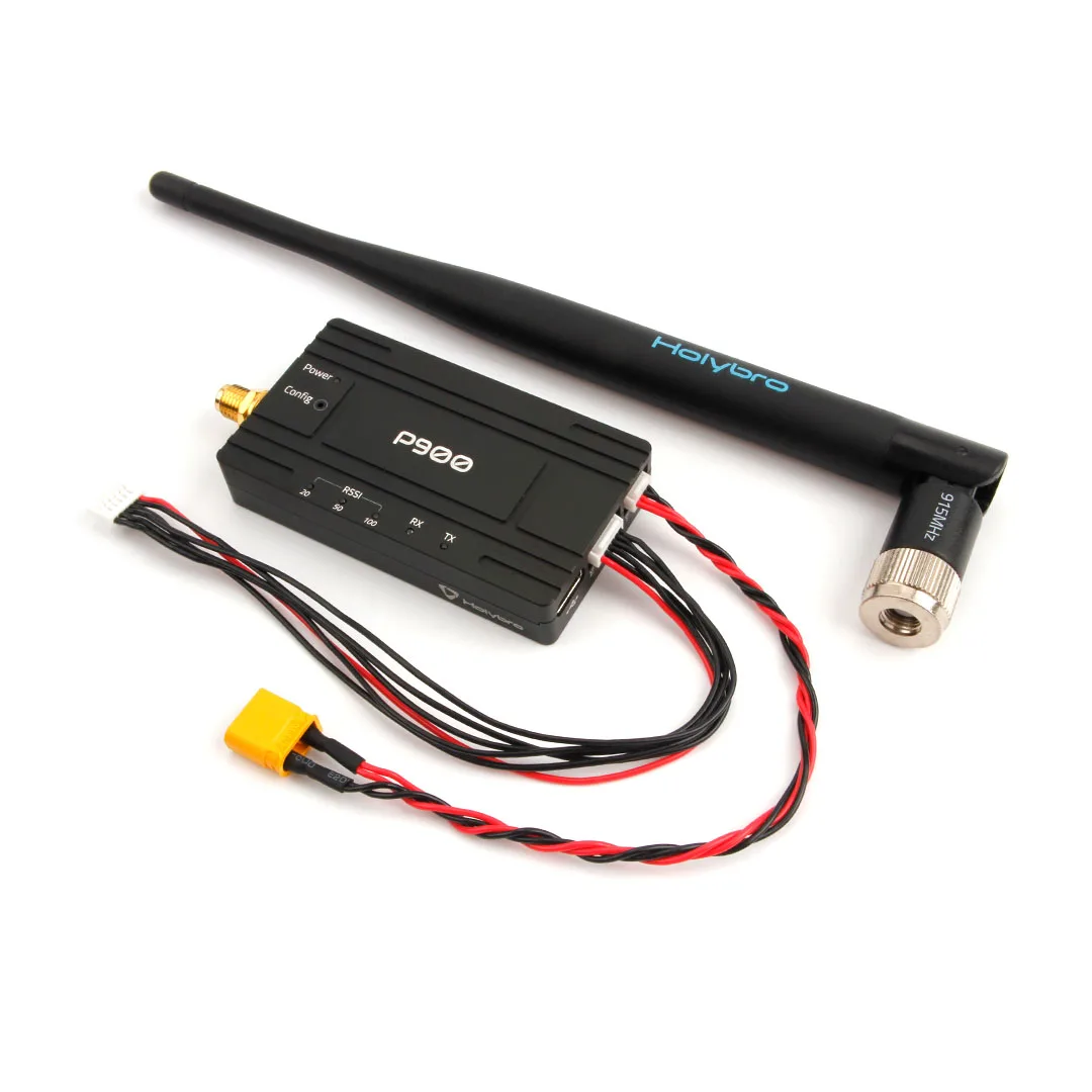 

HOLYBRO Microhard P900 Radio 100mW To 1W Up To 60KM Range DC 7-35V for RC Multirotor Airplane FPV Long Range DIY Parts