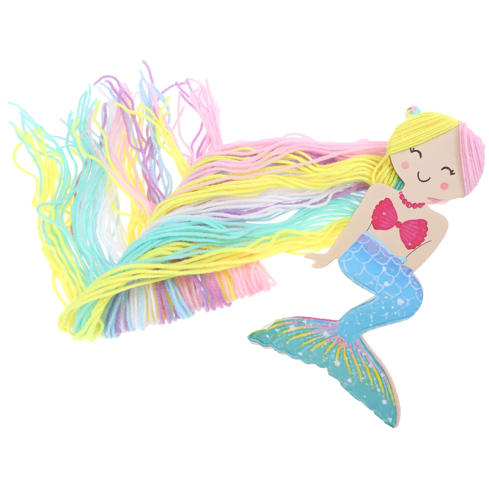 مشبك شعر منظم شرابة جدار ديكور للفتيات غرفة حورية البحر عقال حامل معلق الديكور تخزين قلادة #6