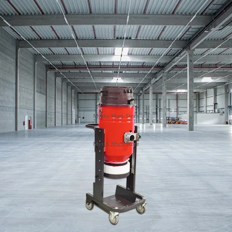 30L 1000W Stainless Steel Industrial Cyclone Vacuum | Complete Accessories for Dust Ash Cleaning | Commercial Floor Cleaner