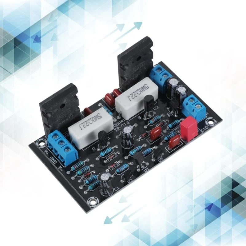 

2SC5200 + 2SA1943 Плата модуля аудиоусилителя Защитная плата цепи динамика