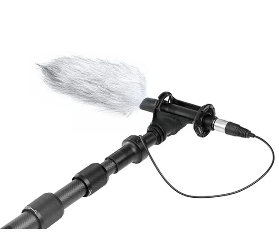 

A carbon fiber boompole with internal XLR cable
