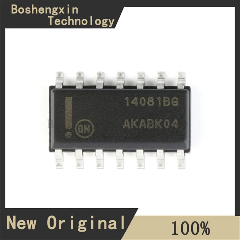 10Pcs MC14081BDR2G SOIC-14 quad-channel 2-input AND gate patch logic chip MC14081BDR2G